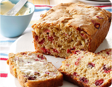 Cranberry Apple Bread